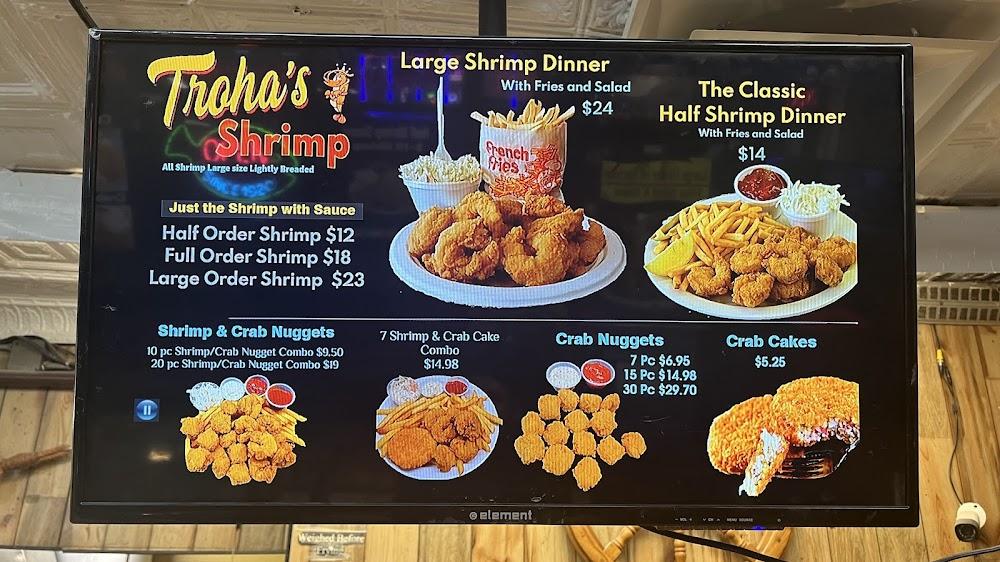 Troha's Chicken & Shrimp House Menu image 2
